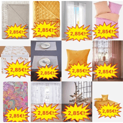 Ab 2,85 €/Stück Haushaltswaren Kategorie A, Bettwäsche, Handtücher, Badezimmermatten, Lampen, Taschen und Duschvorhänge