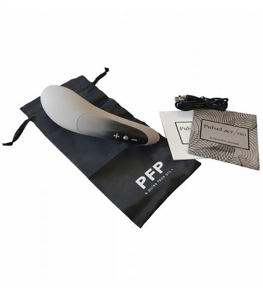 AMIS AMORE PulseFace Pro &ndash; Elektrisches Massageger&auml;t f&uuml;r die kosmetische Gesichtspflege f&uuml;r Gesicht & Hals Grau/Silber