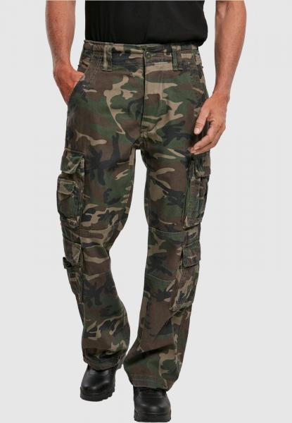 bequeme Brandit Herren Jeans Kordelzug Taschen mit Baumwolle Camouflage