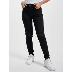 bequeme LEVI´S Damen Jeans Skinny Fit Stretch mit Baumwolle Schwarz