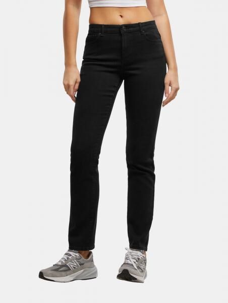 bequeme Only Damen Jeans Slim Fit mit Baumwolle Schwarz
