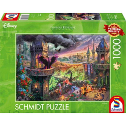 Disney, Maleficent - Puzzle 1000 pieces - Thomas Kinkade Collection