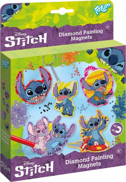 Disney Stitch - Diamantbasteln und Magnetspa&szlig;
