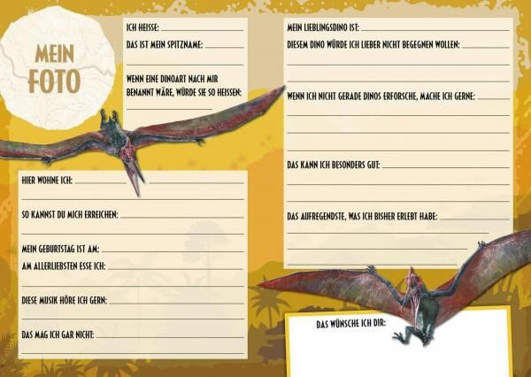 Jurassic World: Freundebuch - Hardcover