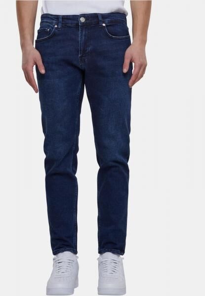 moderne 2Y Premium Herren Jeans Stretch Rei&szlig;verschluss Taschen mit Baumwolle Blau