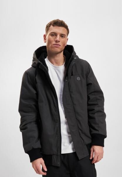 moderne Brandit Herren Jacke mit Baumwolle Anthrazit