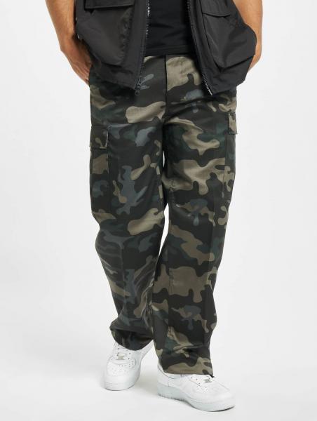 moderne Brandit Herren Jeans Kordelzug Taschen Camouflage
