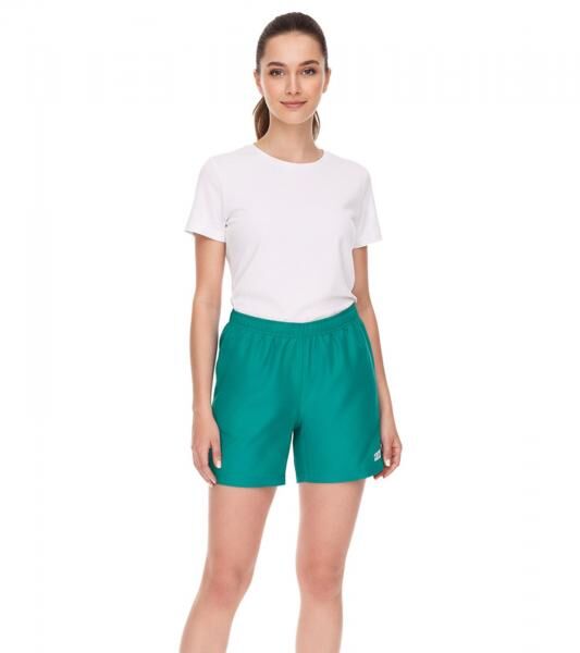 Outfitter OCEAN FABRICS Trainings-Shorts f&uuml;r Damen nachhaltige Sport-Hose Tahi Match OUT-W-1032-OTW Gr&uuml;n