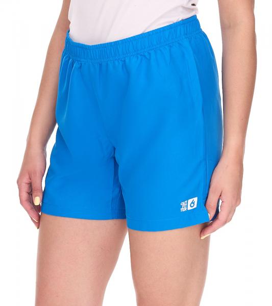 Outfitter OCEAN FABRICS Trainings-Shorts f&uuml;r Damen nachhaltige Sport-Hose Tahi Match OUT-W-1032-OTW Blau