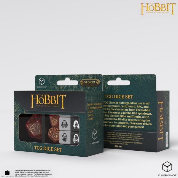 Q Workshop - Der Hobbit: TCG W&uuml;rfelset: Ember Hearth (16 W&uuml;rfel)