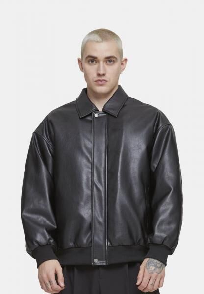 schlichte URBAN CLASSICS Herren Jacke 380 g/m&sup2; Schwarz