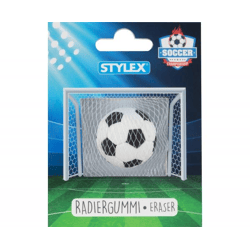 STYLEX - Radiergummi, 3D-Ball, Fußball Kollektion