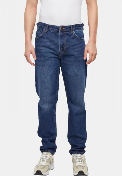 stylische 2Y Premium Herren Jeans Stretch Rei&szlig;verschluss Taschen mit Baumwolle Blau