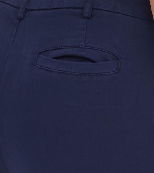 UNITED COLORS OF BENETTON Damen Stoff-Hose Baumwoll-Hose Chino-Hose 29990356 Dunkelblau