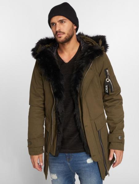 vsct Zip Decor Winterjacke Khaki