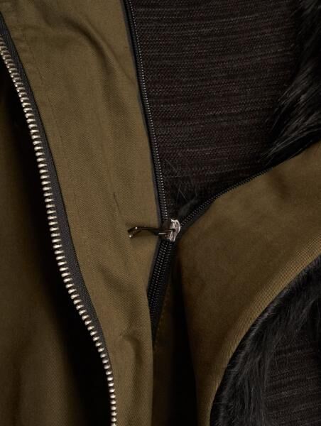 vsct Zip Decor Winterjacke Khaki