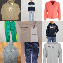 Starting at €6.90 each: Winter mix of brand-name clothing for women and men, Grade A/B, customer returns, well-known brands