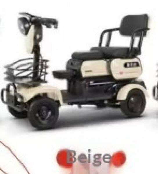 Four-Wheel Electric Vehicle | Electric Mobility Scooter for Seniors | Electric Recreational Vehicle for Older Adults