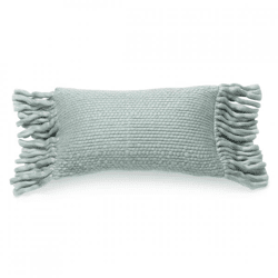 Kidsdepot Kissen „Bo“, graugrün, 30 x 50 cm