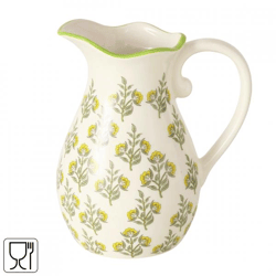Boltze Fiorella, weiß/grün, 18 cm, 800 ml