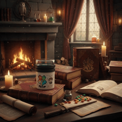Harry Potter To Go Hogwarts 500ml Isolierte Lunchbox mit Deckel für warme & kalte Mahlzeiten Grau