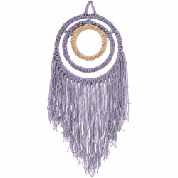 KidsDepot wandhanger Moya lila/naturel 70 cm