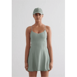 leichtes aim'n Damen Kleid Stretch Blau