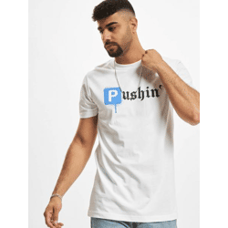 modernes Mister Tee Herren T-Shirt 200 g/m² mit Baumwolle Weiß