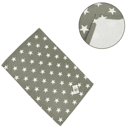 Placemat Star cotton gray 48 cm