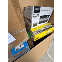 KITCHEN & FLOOR CARE APPLIANCES - AMAZON RETURNS FOR RESALE – 75% BELOW RETAIL – UNTESTED – 11 ITEMS – 75,27€/ITEM - 7,39€/KG - P91548, KF