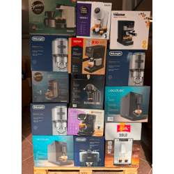Wholesale offer (RETAIL PRICE -75%). Lot of coffee machines - 9,888.08 euros (net). 210 pieces.
