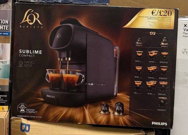 Wholesale offer (RETAIL PRICE -75%). Lot of coffee machines - 9,888.08 euros (net). 210 pieces.
