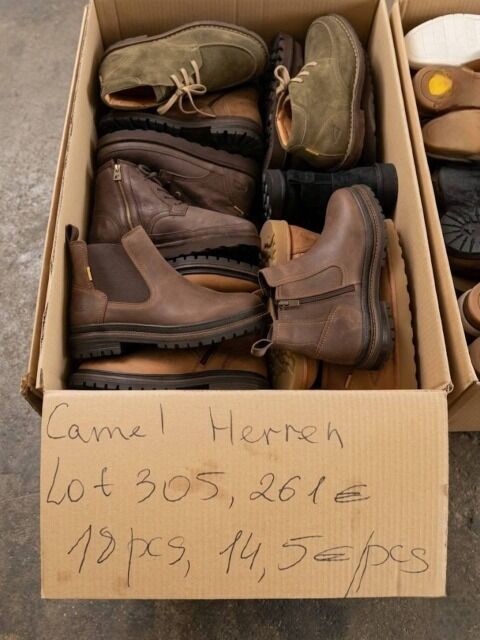 Ab 11,50 €/Paar Camel Active Winterschuh-Mix, Kategorie A, neue Samples, 75 % Herren und 25 % Damen, Größen 37 und 41–42