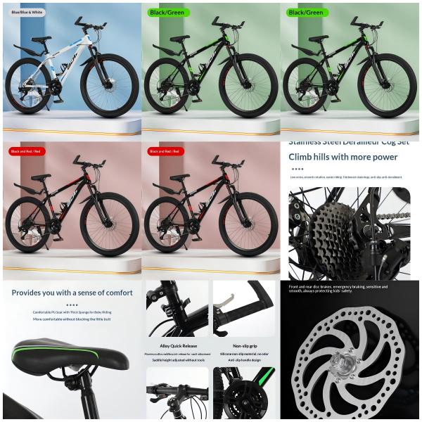 26 Zoll Erwachsenen-Mountainbike mit Schaltfunktion