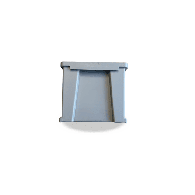46 Plastic Open-Front Storage Boxes, Gray (235x145x125 mm), Stackable | Shelving Boxes | Great Price Starting at €0.84 (net)