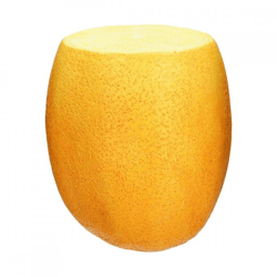 Beistelltisch, zitronengelb, 43,5 cm