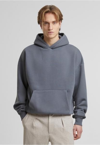 Comfortable Prohibited Men's Hoodie in Blue Cotton