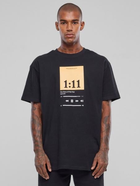 bequemes Mister Tee Herren T-Shirt mit Baumwolle Schwarz