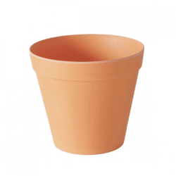 Boltze flowerpot Bamboo orange 10,5 cm