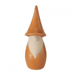 Boltze Porcelain Gnome Figurine, Brown, 23 cm