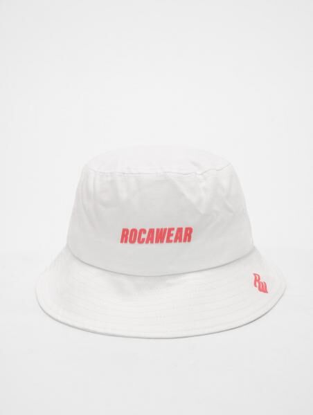 coole Rocawear Unisex Cap mit Baumwolle Wei&szlig;