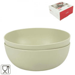 Curver Schale grau-grün 16 cm 2er Set