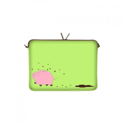 Digittrade Laptop-Hülle „Happy Piggy“ 10,2 Zoll