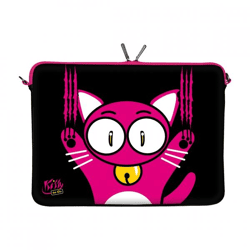 Digittrade Laptop Sleeve LS140 Kitty to Go 13.3-inch