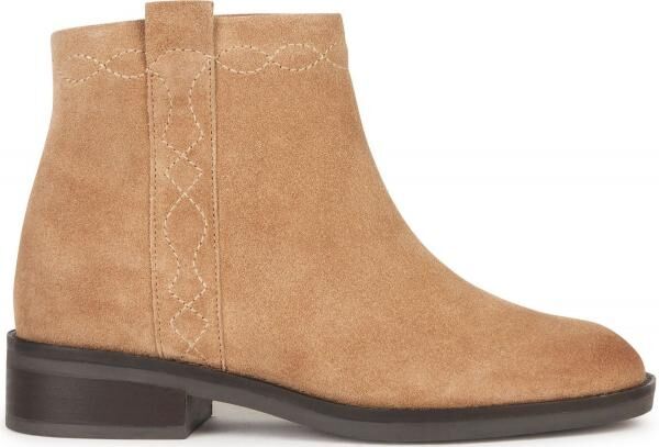 Elegante GEOX Stiefelette Stiefelette f&uuml;r Damen D36TXB 00023 C6018 Braun