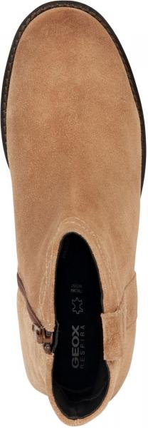 Elegante GEOX Stiefelette Stiefelette f&uuml;r Damen D36TXB 00023 C6018 Braun