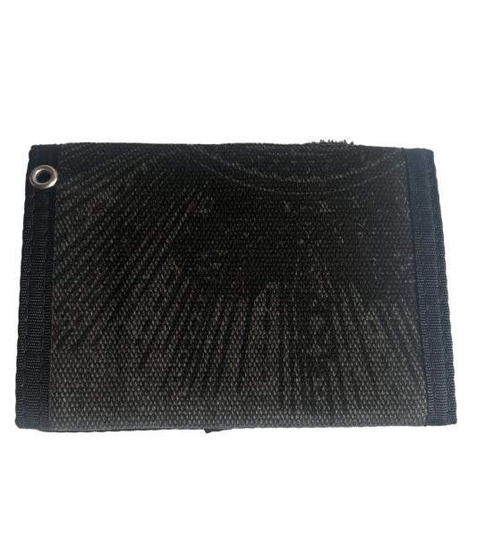 Fall Out Boy Portemonnaie Stilvolle Band-Brieftasche mit auff&auml;lligen Motiv Gothic-Style FW106079FOB Schwarz/Grau