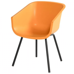 Hartman Amalia Rondo Garden Chair, xerix/orange, 80 cm
