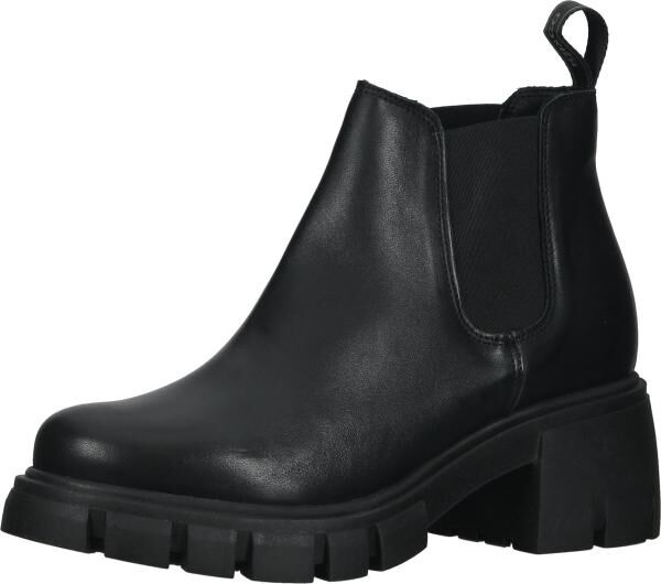 Hochwertige igi&co Stiefelette Schlupfschuhe f&uuml;r Damen 26857 00 Schwarz
