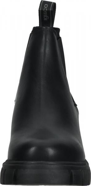 Hochwertige igi&co Stiefelette Schlupfschuhe f&uuml;r Damen 26857 00 Schwarz